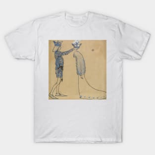 Then Put the Prince a Crown of Gold on Her Head by John Bauer T-Shirt